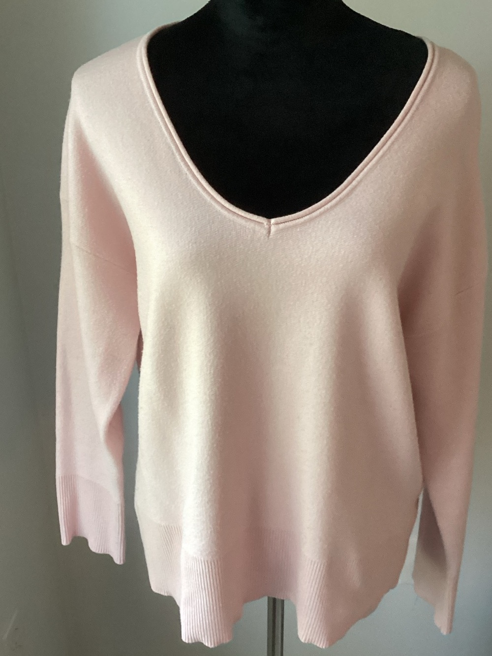 Primark Pale Pink V-Neck Sweater